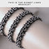 Lion Links | Mini Kismet Bracelet | Black x Gold